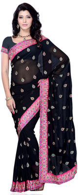 Mehak Floral Print Daily Wear Georgette Sari Mehak Floral Print Daily Wear Georgette Sari