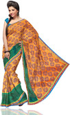 Unnati Silks Printed Silk Sari Unnati Silks Printed Silk Sari