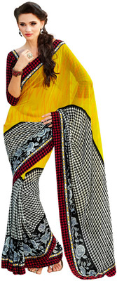 65% OFF on Aanara Printed Fashion Georgette Sari 65% OFF on Aanara Printed Fashion Georgette Sari