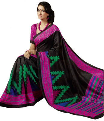 56% OFF on Bhavi Printed Fashion Art Silk Sari 56% OFF on Bhavi Printed Fashion Art Silk Sari