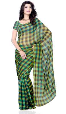 50% OFF on Diva Fashion Checkered Daily Wear Art Silk Sari 50% OFF on Diva Fashion Checkered Daily Wear Art Silk Sari