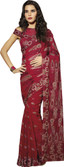 50% OFF on Vishal Self Design Fashion Georgette Sari