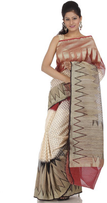 Chhabra 555 Striped Nylon Sari Chhabra 555 Striped Nylon Sari