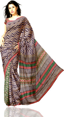 23% OFF on Unnati Silks Printed Silk Sari 23% OFF on Unnati Silks Printed Silk Sari