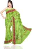 Unnati Silks Printed Chanderi Chanderi Sari