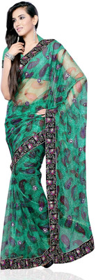 50% OFF on Diva Fashion Printed Fashion Net Sari