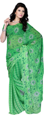 50% OFF on Diva Fashion Floral Print Fashion Georgette Sari 50% OFF on Diva Fashion Floral Print Fashion Georgette Sari
