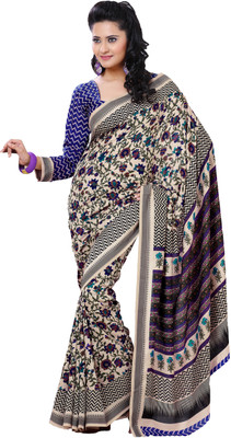 50% OFF on Vishal Printed Fashion Silk Sari