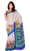 50% OFF on Diva Fashion Printed Daily Wear Brasso Sari 50% OFF on Diva Fashion Printed Daily Wear Brasso Sari