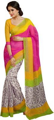 85% OFF on Taanshi Printed Bhagalpuri Art Silk Sari 85% OFF on Taanshi Printed Bhagalpuri Art Silk Sari