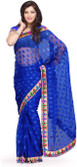 Mehak Geometric Print Jacquard Sari Mehak Geometric Print Jacquard Sari
