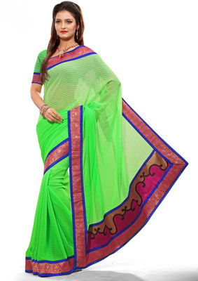 Ishin Printed Fashion Georgette Sari Ishin Printed Fashion Georgette Sari