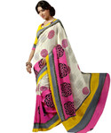 73% OFF on Bhavi Printed Fashion Art Silk Sari 73% OFF on Bhavi Printed Fashion Art Silk Sari