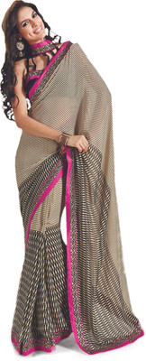 47% OFF on Taanshi Printed Rajshahi Georgette Sari 47% OFF on Taanshi Printed Rajshahi Georgette Sari