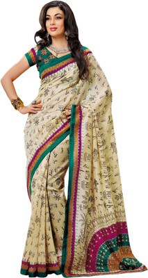 50% OFF on Prafful Printed Daily Wear Art Silk Sari 50% OFF on Prafful Printed Daily Wear Art Silk Sari