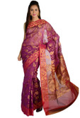 30% OFF on 9rasa Printed Banarasi Net Sari 30% OFF on 9rasa Printed Banarasi Net Sari