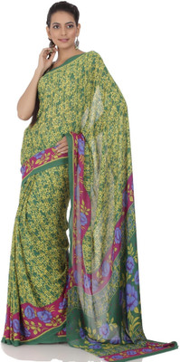 Chhabra 555 Printed Georgette Sari