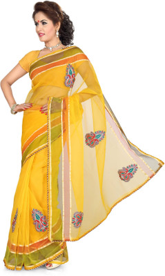 Ishin Printed Rajshahi Tissue, Net Sari Ishin Printed Rajshahi Tissue, Net Sari