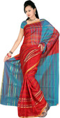 70% OFF on Pavechas Striped Chettinadu Organza Sari 70% OFF on Pavechas Striped Chettinadu Organza Sari