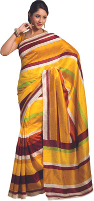 Taanshi Printed Rajshahi Art Silk Sari