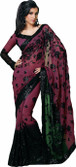 60% OFF on Sareez Floral Print Daily Wear Georgette Sari 60% OFF on Sareez Floral Print Daily Wear Georgette Sari