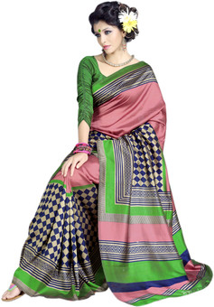 Sunaina Printed Art Silk Sari