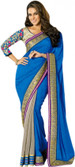 14% OFF on Kalki Printed Maheshwari Satin, Silk Sari 14% OFF on Kalki Printed Maheshwari Satin, Silk Sari
