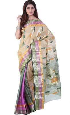 59% OFF on Sareez Floral Print That Cotton Sari Pack of 2 59% OFF on Sareez Floral Print That Cotton Sari Pack of 2