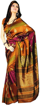 Shree Vaishnavi Printed Bollywood Silk Sari