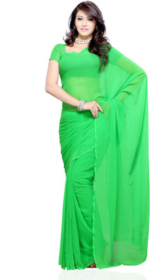 50% OFF on Diva Fashion Solid Daily Wear Chiffon Sari 50% OFF on Diva Fashion Solid Daily Wear Chiffon Sari