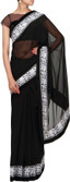 14% OFF on Kalki Printed, Solid Maheshwari Georgette Sari 14% OFF on Kalki Printed, Solid Maheshwari Georgette Sari