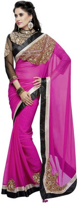 60% OFF on Fashionista Printed Mooga Chiffon Sari 60% OFF on Fashionista Printed Mooga Chiffon Sari
