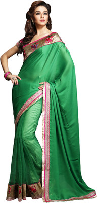 Ethnic Dukaan Printed Jacquard Sari