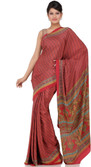 Chhabra 555 Printed Daily Wear Crepe Sari Chhabra 555 Printed Daily Wear Crepe Sari