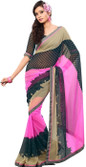 77% OFF on Fabdeal Striped Shalu Chiffon Sari 77% OFF on Fabdeal Striped Shalu Chiffon Sari
