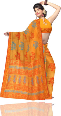 Unnati Silks Printed Cotton Sari