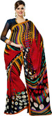 Prafful Printed Daily Wear Crepe Sari Prafful Printed Daily Wear Crepe Sari