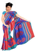 Vivaa Printed Crepe Sari