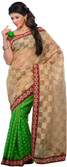 50% OFF on Diva Fashion Checkered Fashion Jacquard Sari