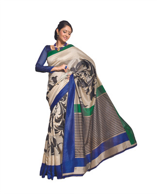 56% OFF on Taanshi Printed Rajshahi Art Silk Sari 56% OFF on Taanshi Printed Rajshahi Art Silk Sari