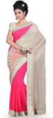 Ethnic Dukaan Printed Georgette Sari