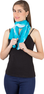 70% OFF on Famous by Payal Kapoor Printed Silk Women's Scarf