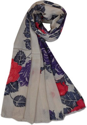 59% OFF on Elabore Printed Cotton Women's Scarf