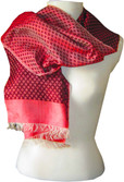 30% OFF on Dushaalaa Self Design Silk, Wool Women's Scarf