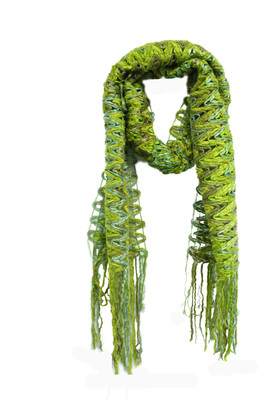 50% OFF on Anekaant Solid Acrylic, Velvet Women's Scarf
