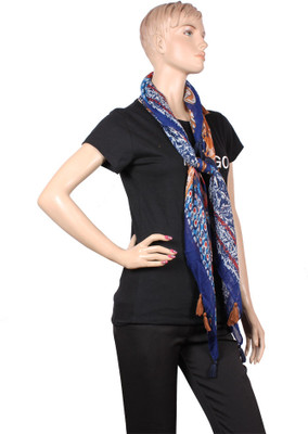 20% OFF on Khoobsurati Printed Cotton, Rayon Women's Scarf