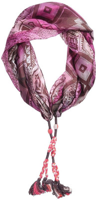 70% OFF on Iracc Geometric Print Silk Women's Scarf