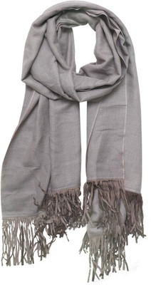 70% OFF on Super Drool Solid Silk Pashmina Women's Scarf