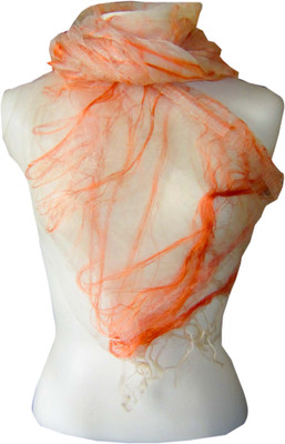 Dushaalaa Self Design Silk Women's Scarf