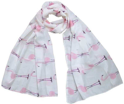 28% OFF on Lotsa Fashion Printed Polyester Women's Scarf